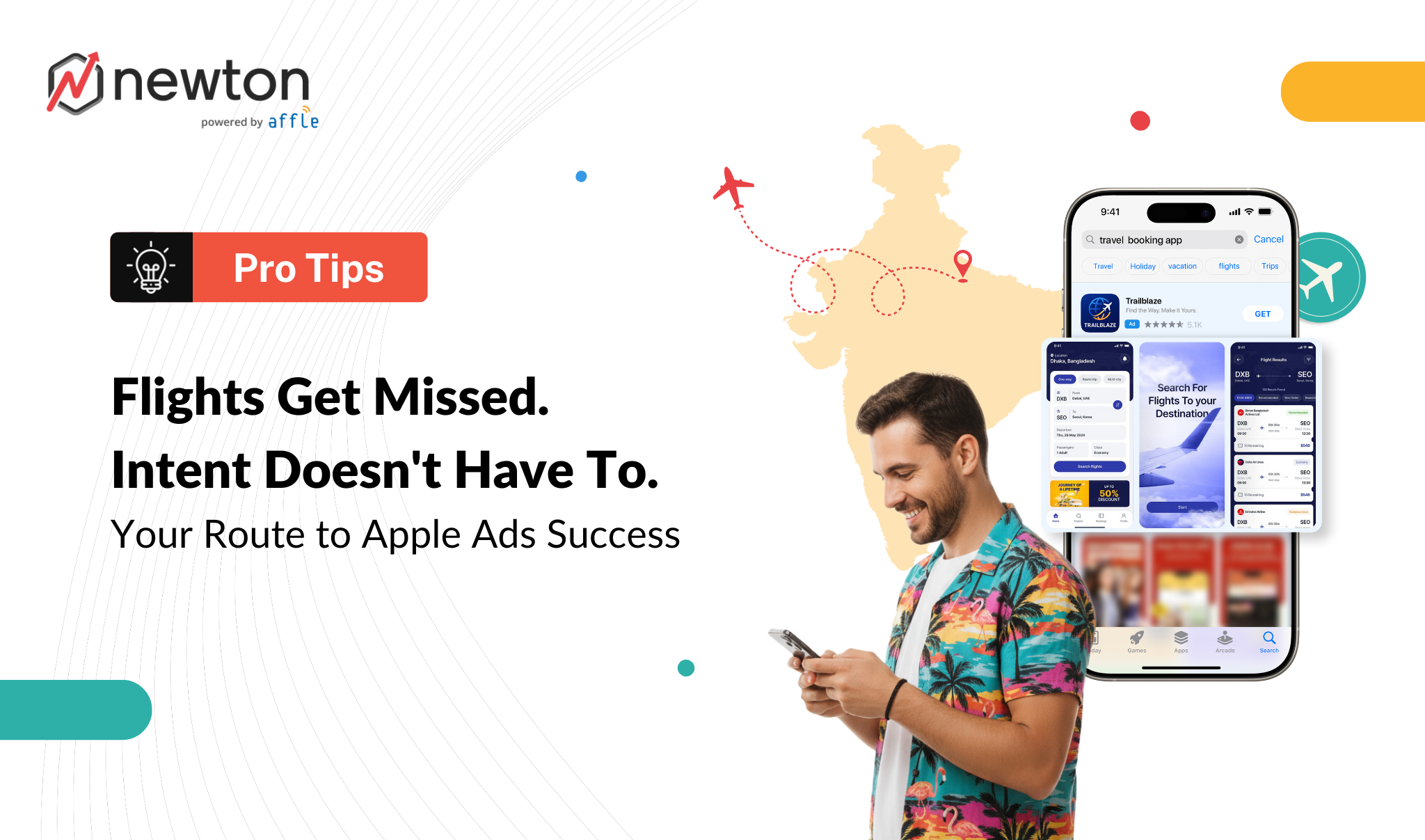 Flights Get Missed. Intent Doesn't Have To. Your Route to Apple Ads Success