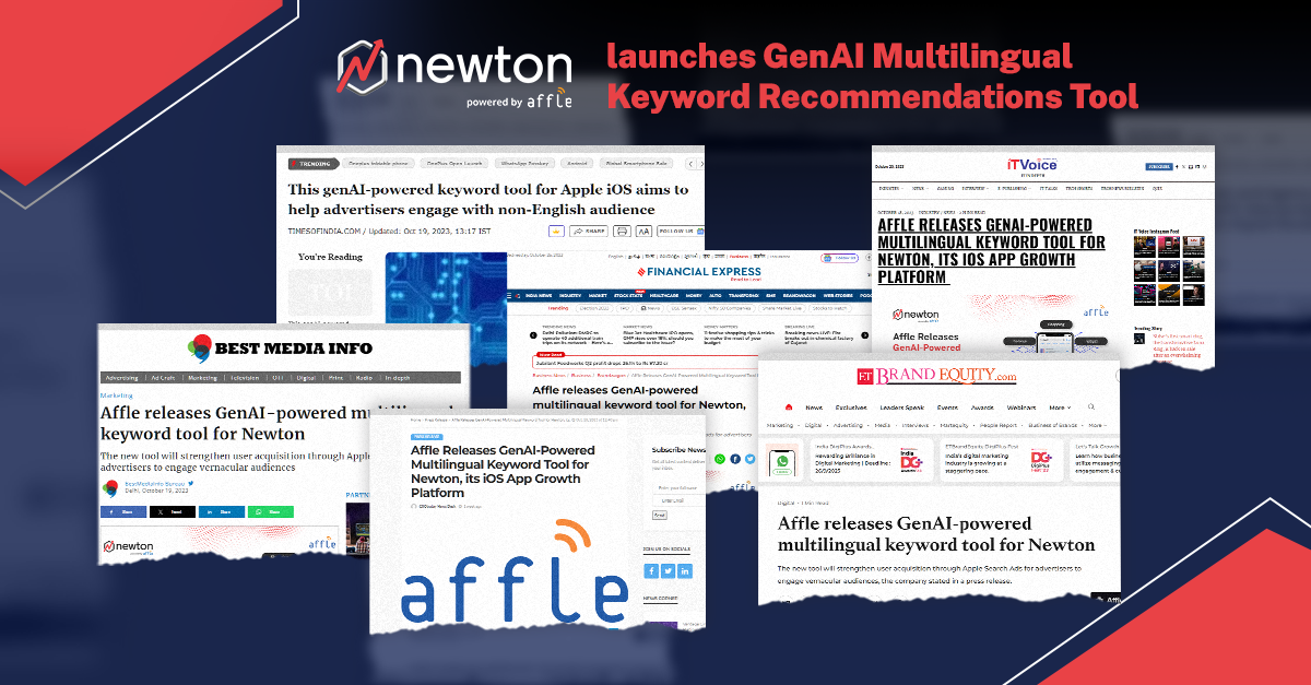 Affle Releases GenAI-Powered Multilingual Keyword Tool for Newton