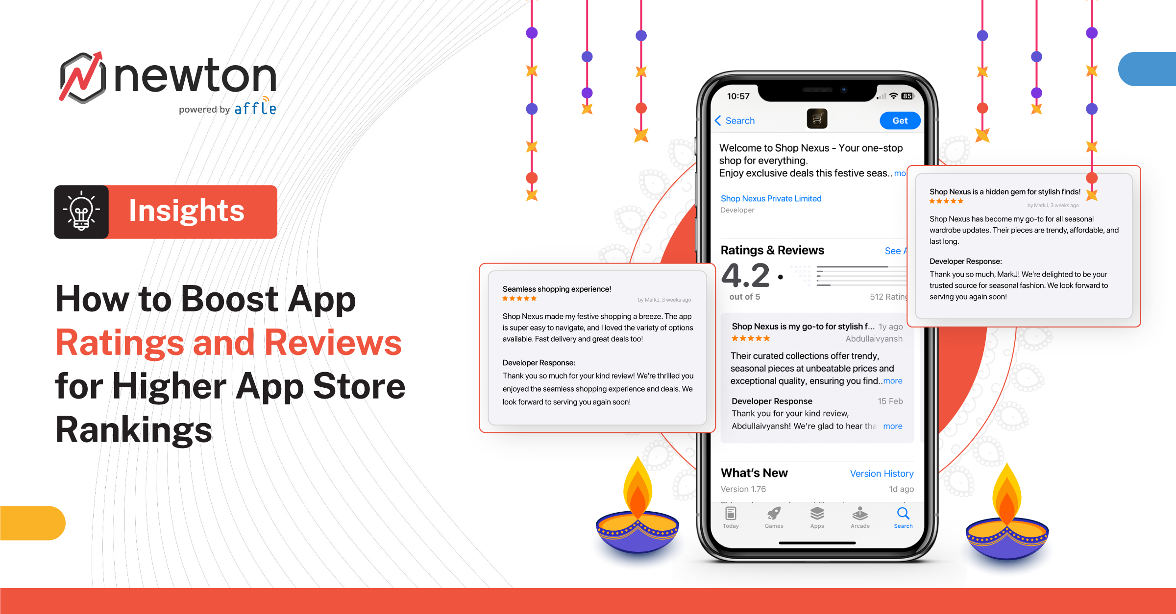 Shine Bright This Festive Season: How to Boost App Ratings and Reviews for Higher App Store Rankings